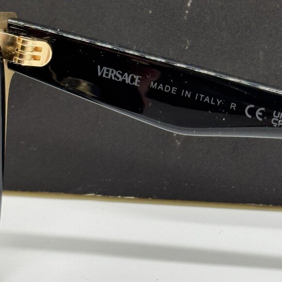 NEW VERSACE VE2278D GB1/87 BLACK WOMEN SUNGLASSES MOD 2278D GB1/87